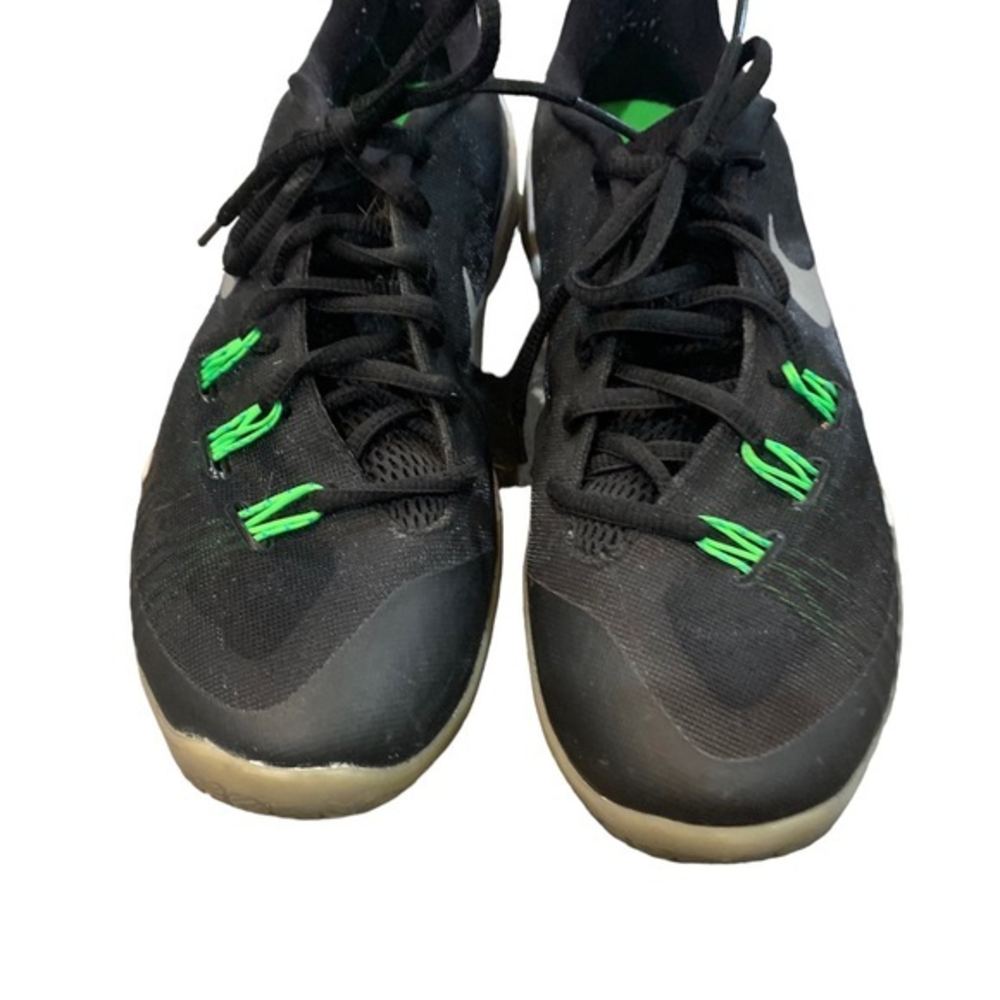 Nike Mens Hyperchase Prm Basketball Shoes Black Lace Up Low Top 8.5